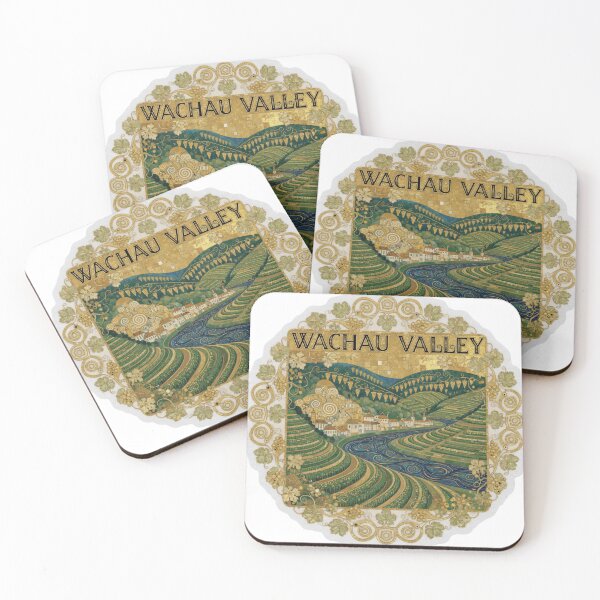 Item preview, Wachau Valley Gold Sticker designed and sold by Imaginarium of Chaos falcon88 .