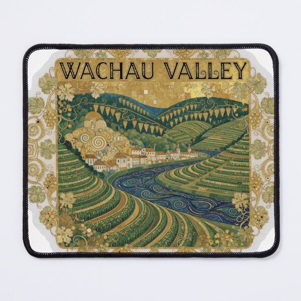 Item preview, Wachau Valley Gold Sticker designed and sold by Imaginarium of Chaos falcon88 .