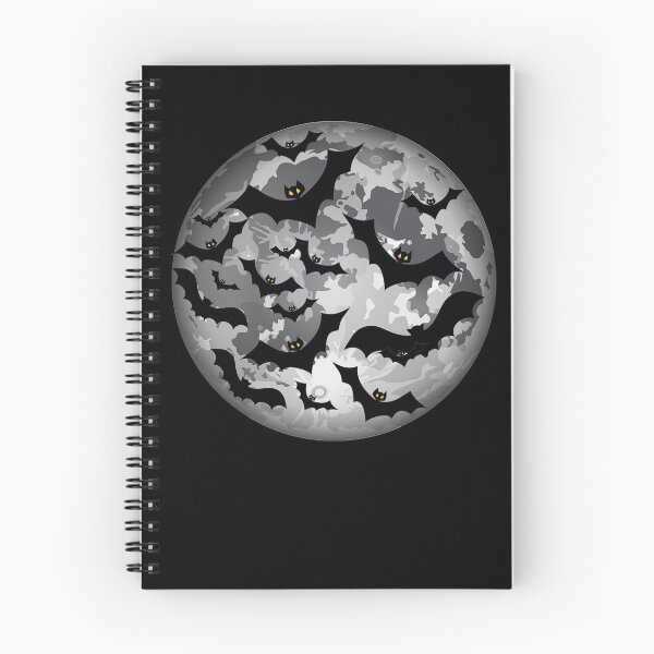 Item preview, Moon and Bats Halloween designed and sold by PragmaticFalcon.