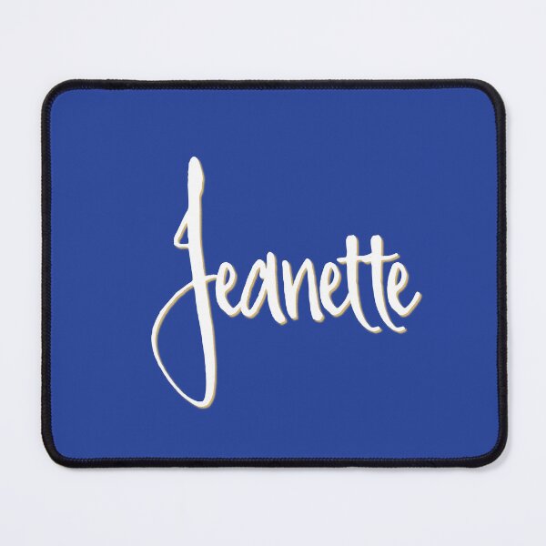 Item preview, JEANETTE personalized type design designed and sold by CharlottePlaceArt.