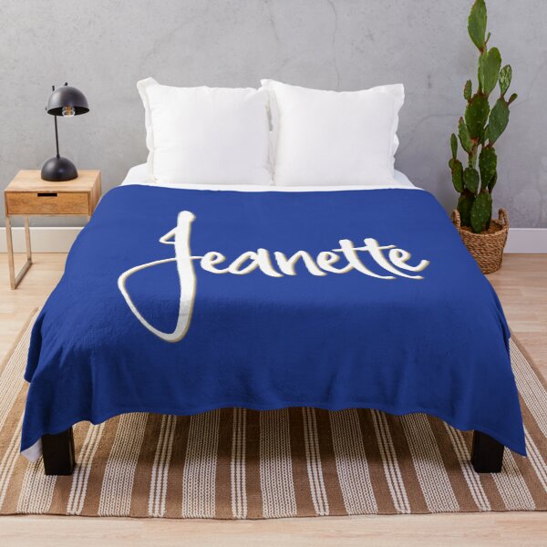 Item preview, JEANETTE personalized type design designed and sold by CharlottePlaceArt.