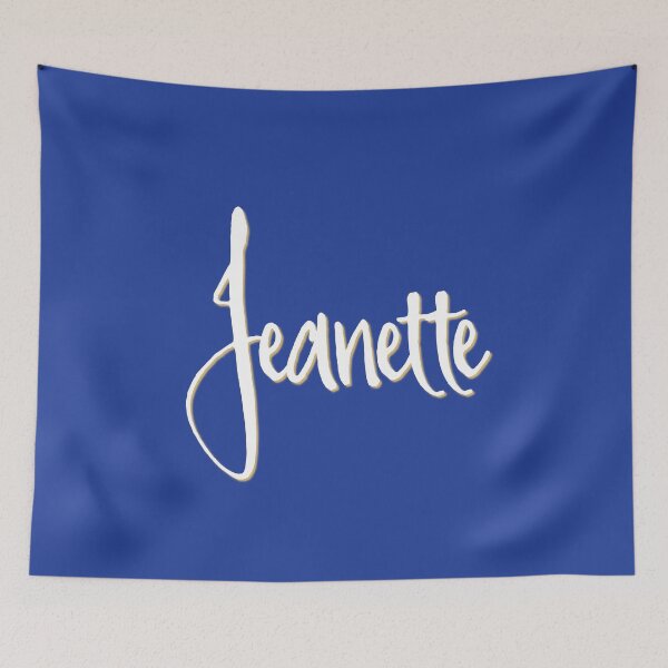Item preview, JEANETTE personalized type design designed and sold by CharlottePlaceArt.