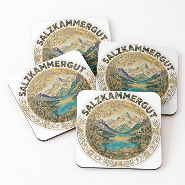 Item preview, Salzkammergut Gold Sticker designed and sold by Imaginarium of Chaos falcon88 .