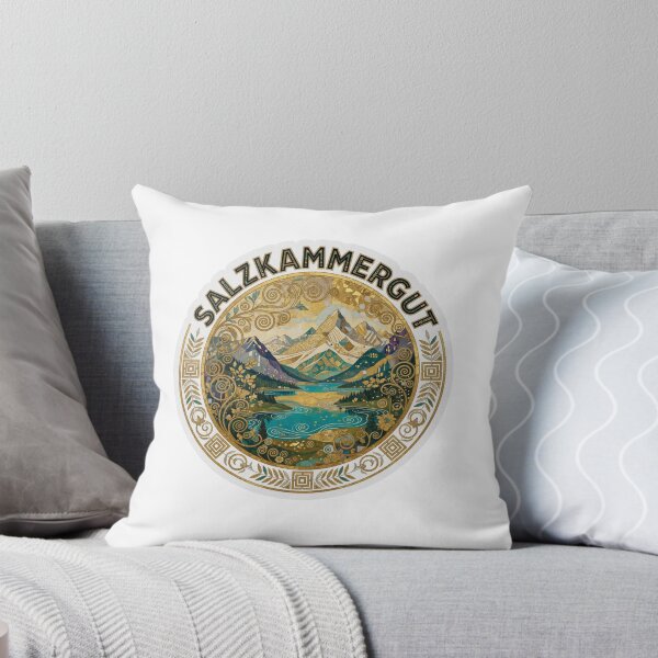 Item preview, Salzkammergut Gold Sticker designed and sold by Imaginarium of Chaos falcon88 .