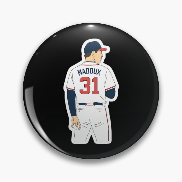 Item preview, Baseball Pitcher Back View Holding Ball designed and sold by CourtlandChabot.