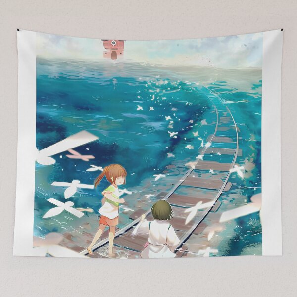 Item preview, art girl walk [[hakus]] journey -%[ghiblis]%- flying aways dragon designed and sold by renzuraart.