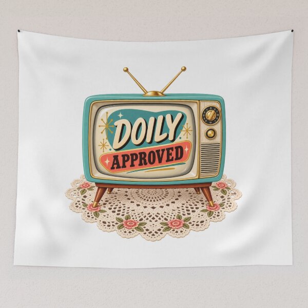Item preview, Doily Approved Mid Century Balkan Household Humor designed and sold by OfficialBalkan.