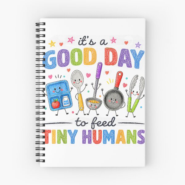 Item preview, Funny Lunch Lady Back to School Feed Tiny Humans Cafeteria T-Shirt designed and sold by teluguredbubble.