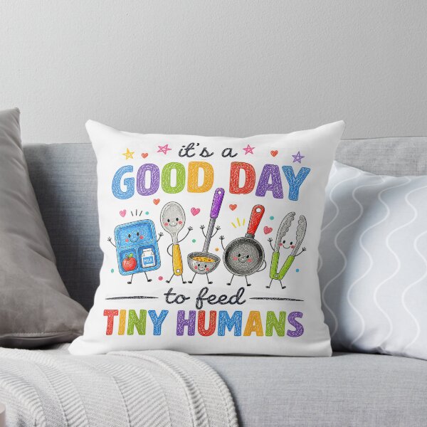 Item preview, Funny Lunch Lady Back to School Feed Tiny Humans Cafeteria T-Shirt designed and sold by teluguredbubble.