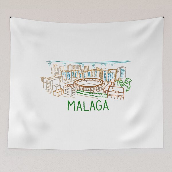 Item preview, Funny Malaga Spain Souvenir Gift for Tourists – Humorous City for Visitors designed and sold by MichaeIRellov.