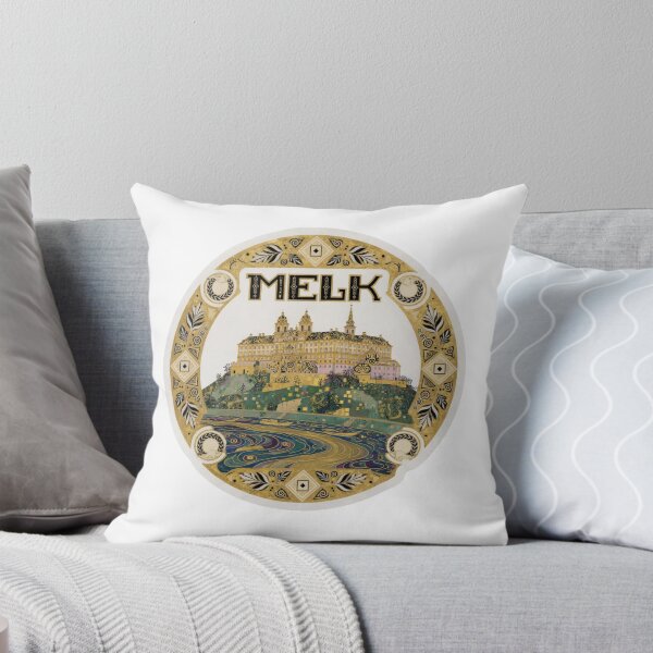 Item preview, Melk Abbey Gold Sticker designed and sold by Imaginarium of Chaos falcon88 .