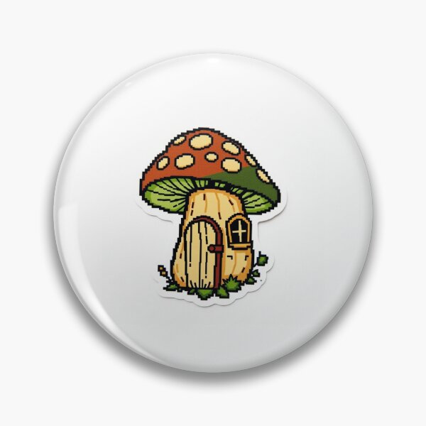 Item preview, Cottagecore Mushroom House designed and sold by One More Run.