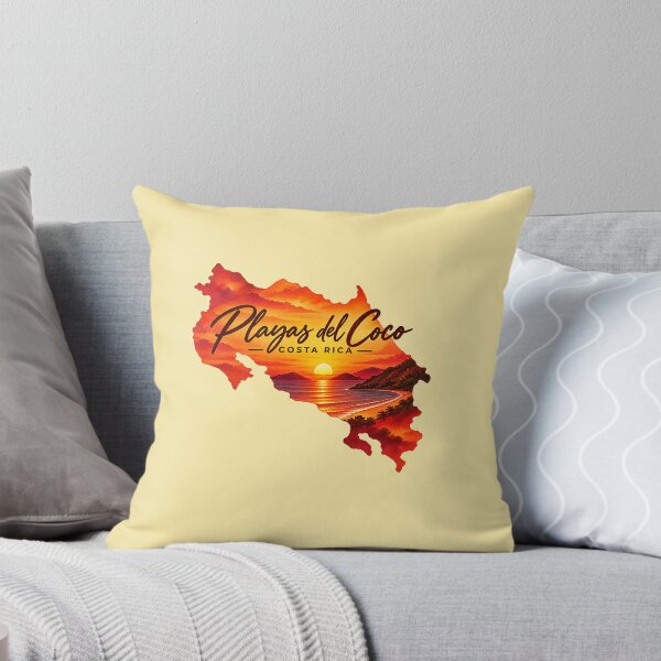 Item preview, Map of Costa Rica Guanacste Playas del Coco designed and sold by OuterFuselage.