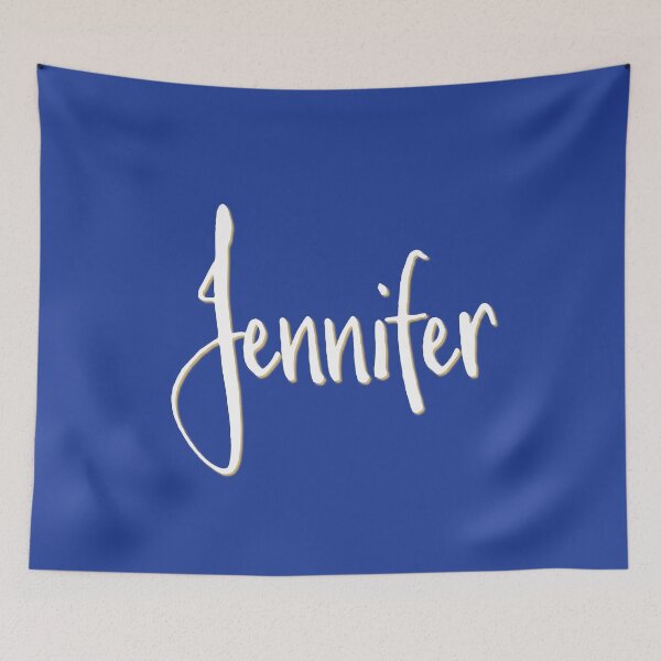 Item preview, JENNIFER personalized type design designed and sold by CharlottePlaceArt.