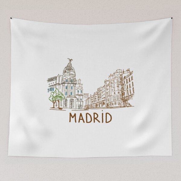 Item preview, Funny Madrid Spain Souvenir Gift for Tourists – Humorous City for Visitors designed and sold by MichaeIRellov.