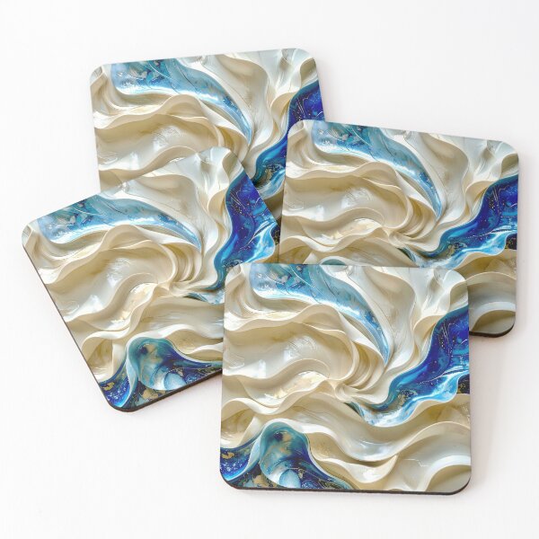 Item preview, Polished Lapis Lazuli and Alabaster Ribbon Vortex designed and sold by Vicky Brago-Mitchell®.
