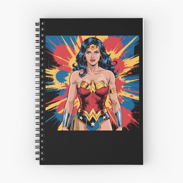 Item preview, Superhero Woman Action Pose Paint Splatter designed and sold by CourtlandChabot.