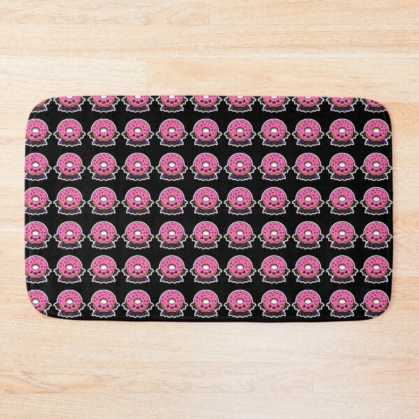 Item preview, Cute Chibi Vampire Donut Kawaii Halloween Dessert Character designed and sold by SmartyWonders.