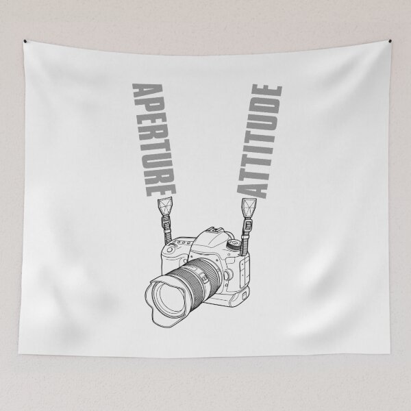Item preview, Photographer Photography Aperture Attitude Camera Strap designed and sold by GrandeDuc.