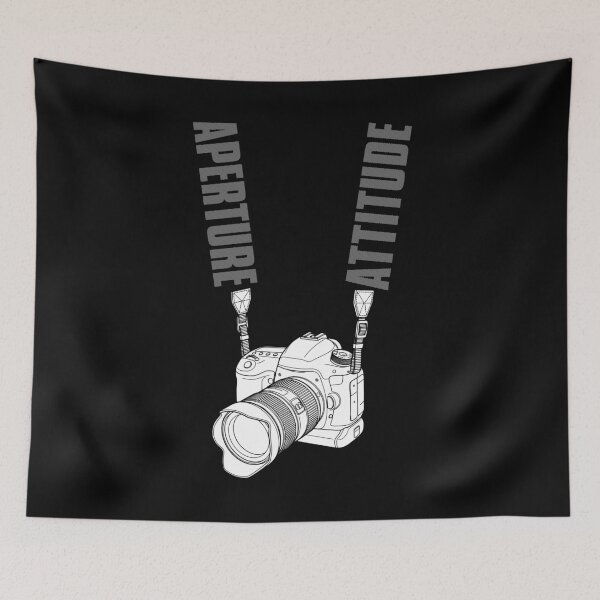 Item preview, Photographer Photography Aperture Attitude Camera Strap designed and sold by GrandeDuc.