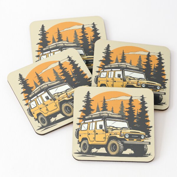 Item preview, vintage 4x4 designed and sold by AdaMazingDesign.
