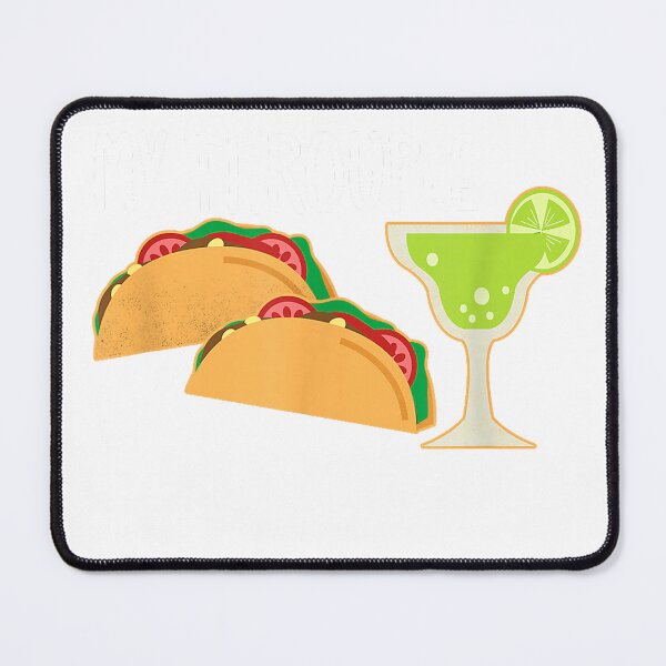 Item preview, Funny My Throuple Tacos and Margarita for Taco Lover T-Shirt designed and sold by PrintWaveMagic.