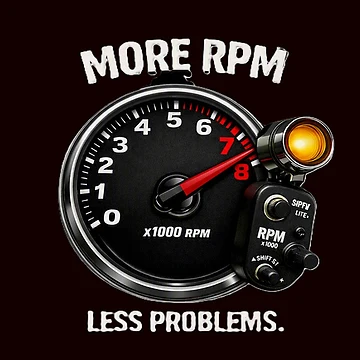 Artwork thumbnail, More RPM Less Problems by Designs by Kyron