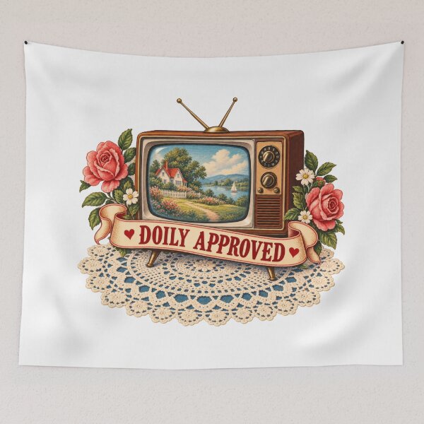 Item preview, Doily Approved Postcard Balkan Household Humor designed and sold by OfficialBalkan.