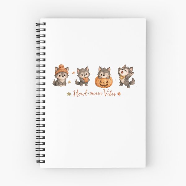 Item preview, Howl-oween Vibes. Kawaii Werewolf designed and sold by Birdie and Flynn.