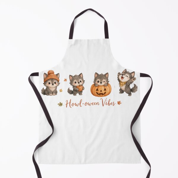 Item preview, Howl-oween Vibes. Kawaii Werewolf designed and sold by Birdie and Flynn.
