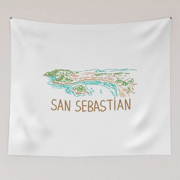 Item preview, Funny San Sebastian Spain Souvenir Gift for Tourists – Humorous City for Visitors designed and sold by MichaeIRellov.