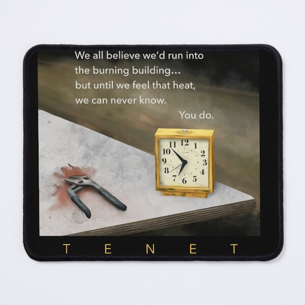 Item preview, Tenet – Run into the burning building designed and sold by widdart.