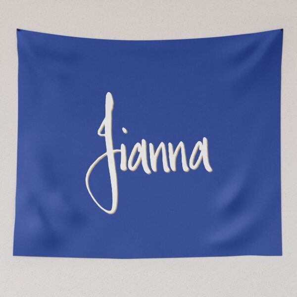 Item preview, JIANNA personalized type design designed and sold by CharlottePlaceArt.