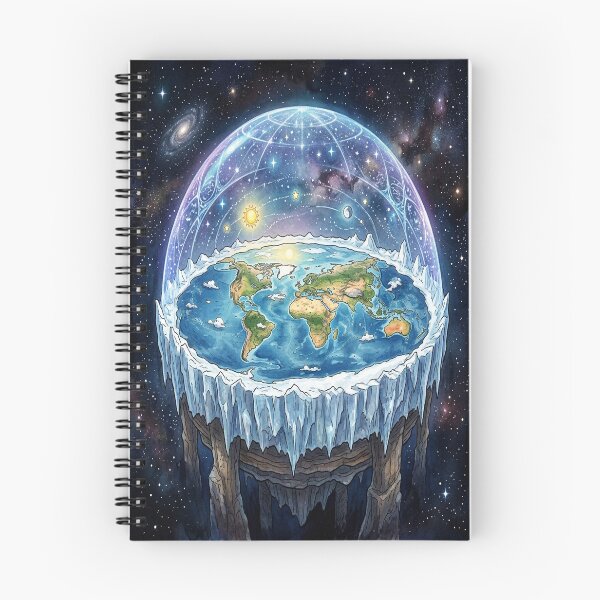 Item preview, Flat Earth Model in Space designed and sold by Solomon-Ent-144.