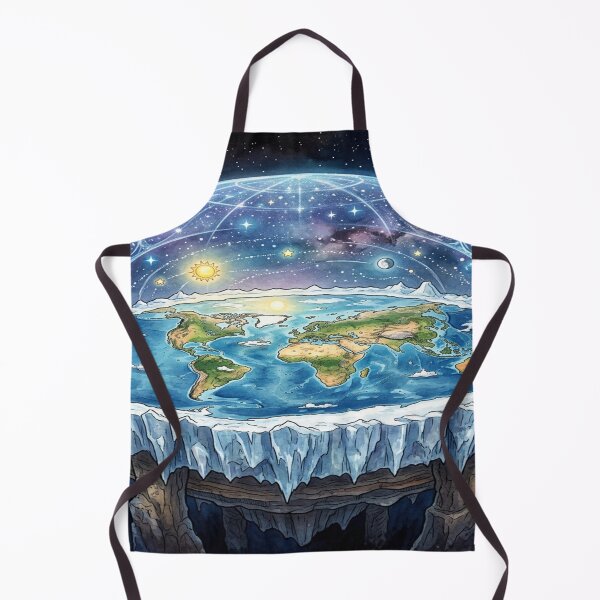 Item preview, Flat Earth Model in Space designed and sold by Solomon-Ent-144.