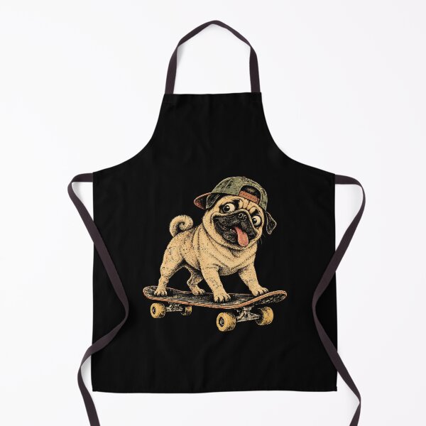 Item preview, Skateboarding Pug designed and sold by a-turner-paint.