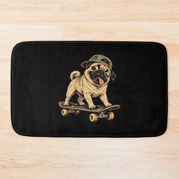 Item preview, Skateboarding Pug designed and sold by a-turner-paint.