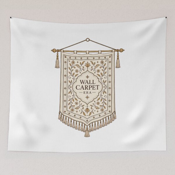 Item preview, Wall Carpet Era Minimal Balkan Household Humor designed and sold by OfficialBalkan.