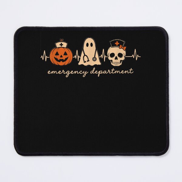 Item preview, ER Halloween Nurse Emergency Department Spooky Nurse designed and sold by TaraxDoolittle.