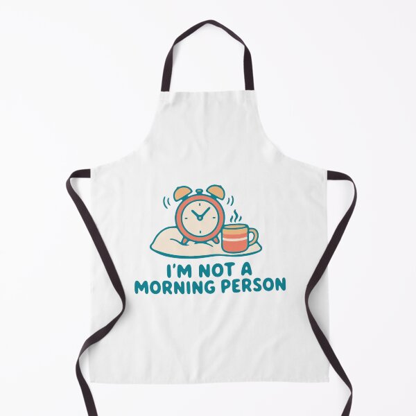 Item preview, I'm not a morning person - funny alarm clock night owl humor designed and sold by GagShots.