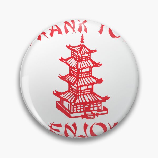 Item preview, Chinese Takeaway Food Thank You Enjoy Funny Asian T-Shirt Small designed and sold by Cafe18.