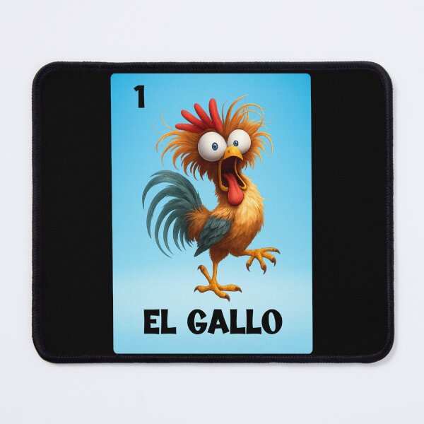 Item preview, El Gallo Mexican Lottery Card Bingo Game Rooster Meme Card designed and sold by TaraxDoolittle.