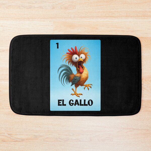 Item preview, El Gallo Mexican Lottery Card Bingo Game Rooster Meme Card designed and sold by TaraxDoolittle.