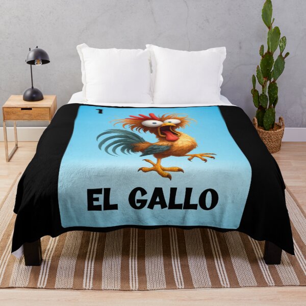 Item preview, El Gallo Mexican Lottery Card Bingo Game Rooster Meme Card designed and sold by TaraxDoolittle.