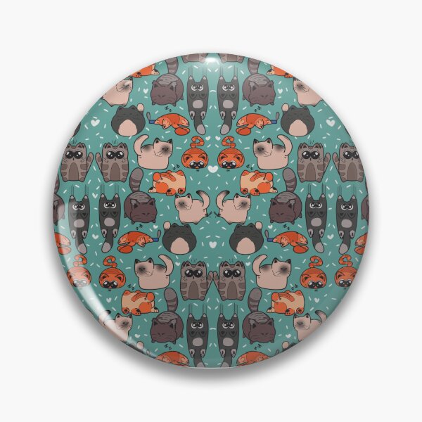 Item preview, Cute Random Cats Colour Background designed and sold by VikTschiedelArt.