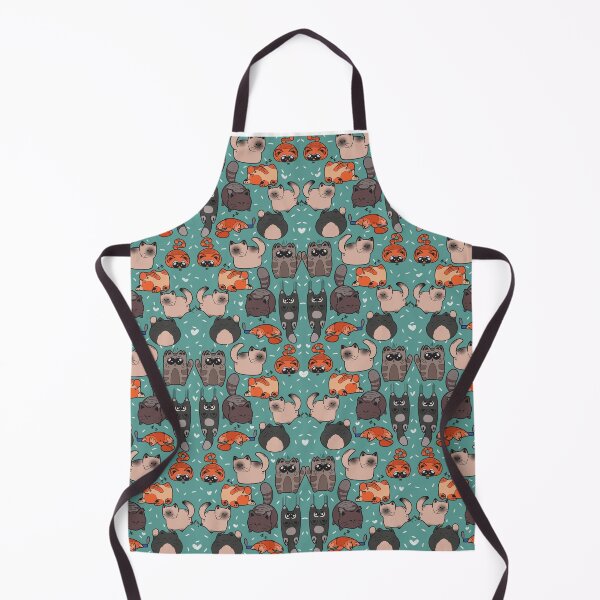 Item preview, Cute Random Cats Colour Background designed and sold by VikTschiedelArt.
