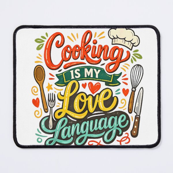 Item preview, Cooking is My Love Language Funny Chef Quote T-Shirt designed and sold by Badriiiii.
