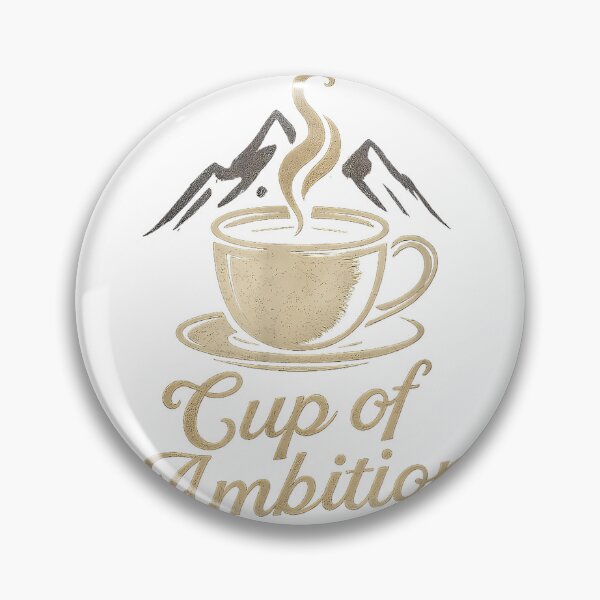 Item preview, Cup of Ambition Vintage Coffee Lovers Humor T-Shirt designed and sold by gidget-gadget.