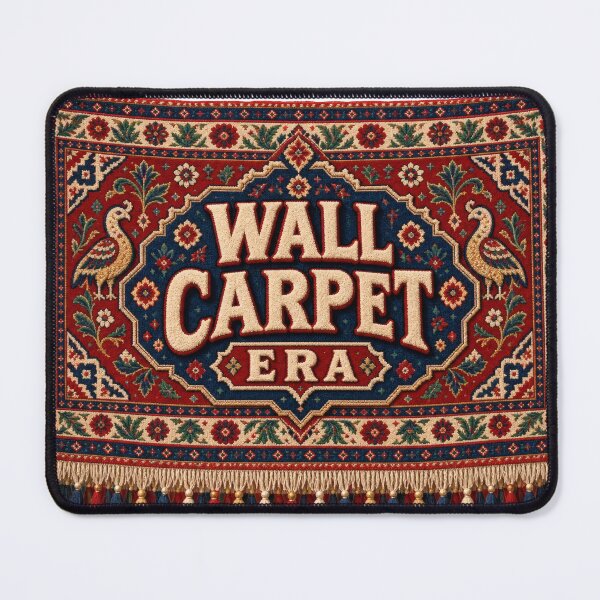 Item preview, Wall Carpet Era Folk Balkan Household Humor designed and sold by OfficialBalkan.