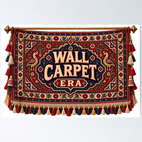 Item preview, Wall Carpet Era Folk Balkan Household Humor designed and sold by OfficialBalkan.